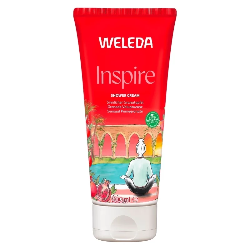 Inspire Duschcreme Granatapfel BIO - 200ml - Weleda