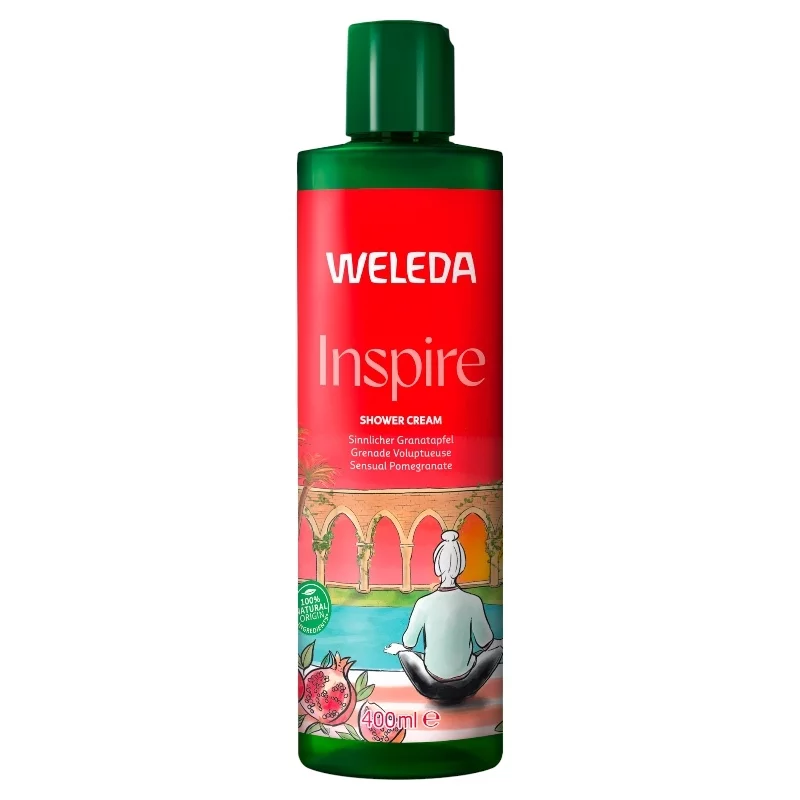 Inspire Duschcreme Granatapfel BIO - 400ml - Weleda