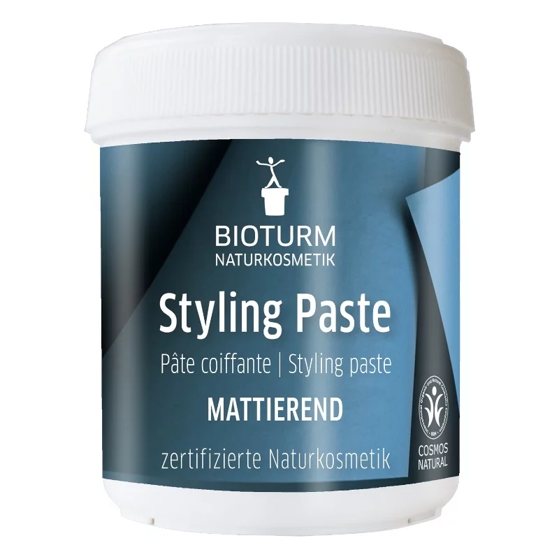 Pâte coiffante naturelle cire d'abeille - 110ml - Bioturm