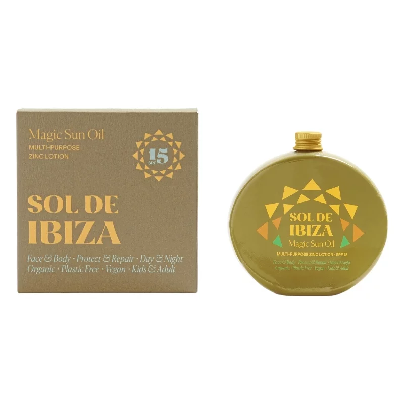Sonnenöl Gesicht & Körper LSF 15 BIO - 100ml - Sol de Ibiza