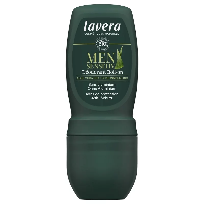 Deo-Roller Aloe Vera & Lemongrass für Männer BIO - 50ml - Lavera