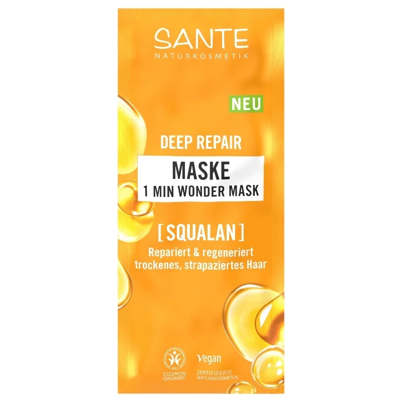 Masque réparateur 1 minute BIO squalane - 20ml - Sante