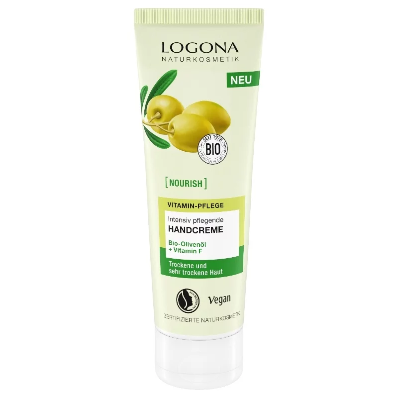 Crème mains soin intensif BIO olive & vitamine F - 75ml - Logona