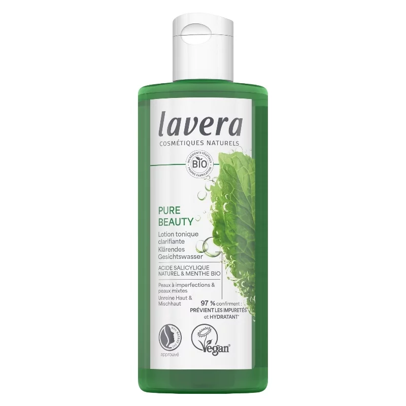 Klärendes Gesichtswasser Salicylsäure & Minze BIO - 200ml - Lavera