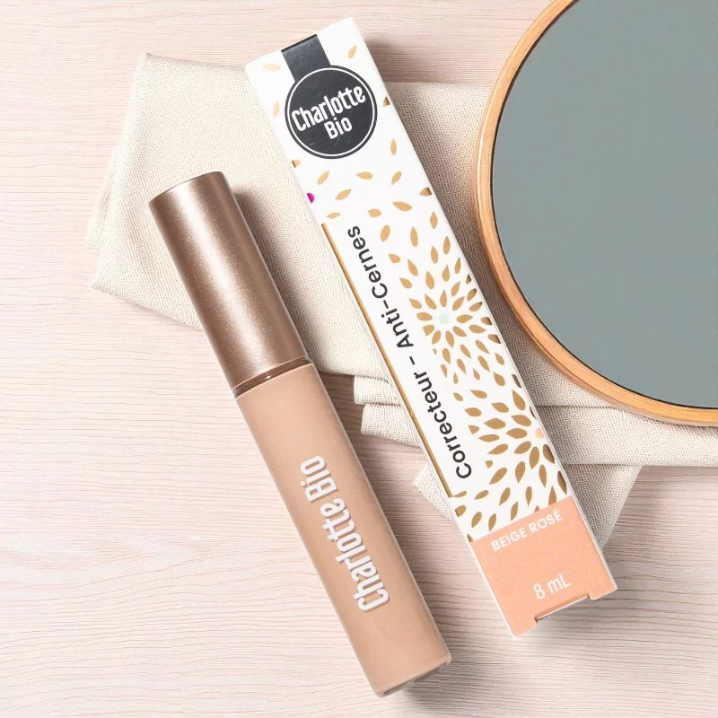Correcteur anti-cernes beige rosé BIO - 8ml - Charlotte Bio