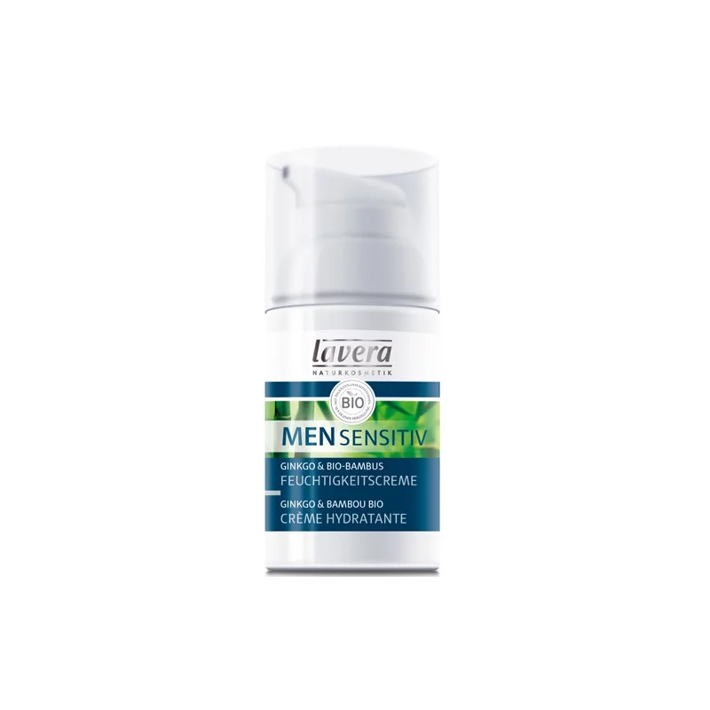 BIO-Pflegende Feuchtigkeitscreme Bambus & Ginkgo für Männer - 30ml - Lavera