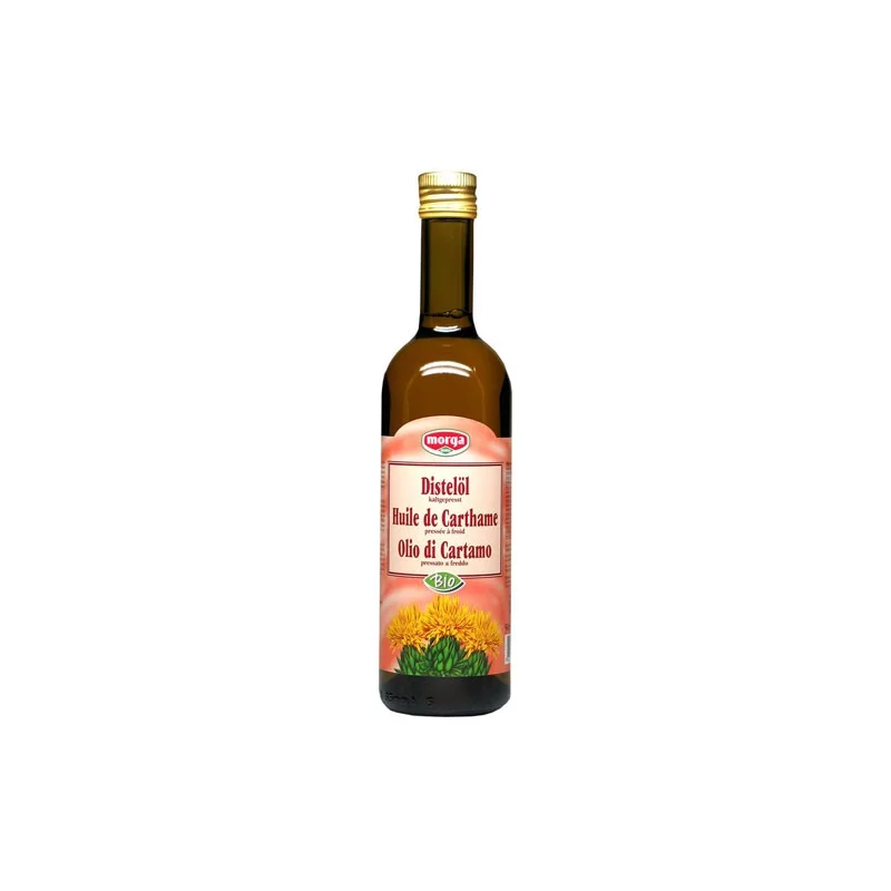 Huile de carthame BIO - 500ml - Morga