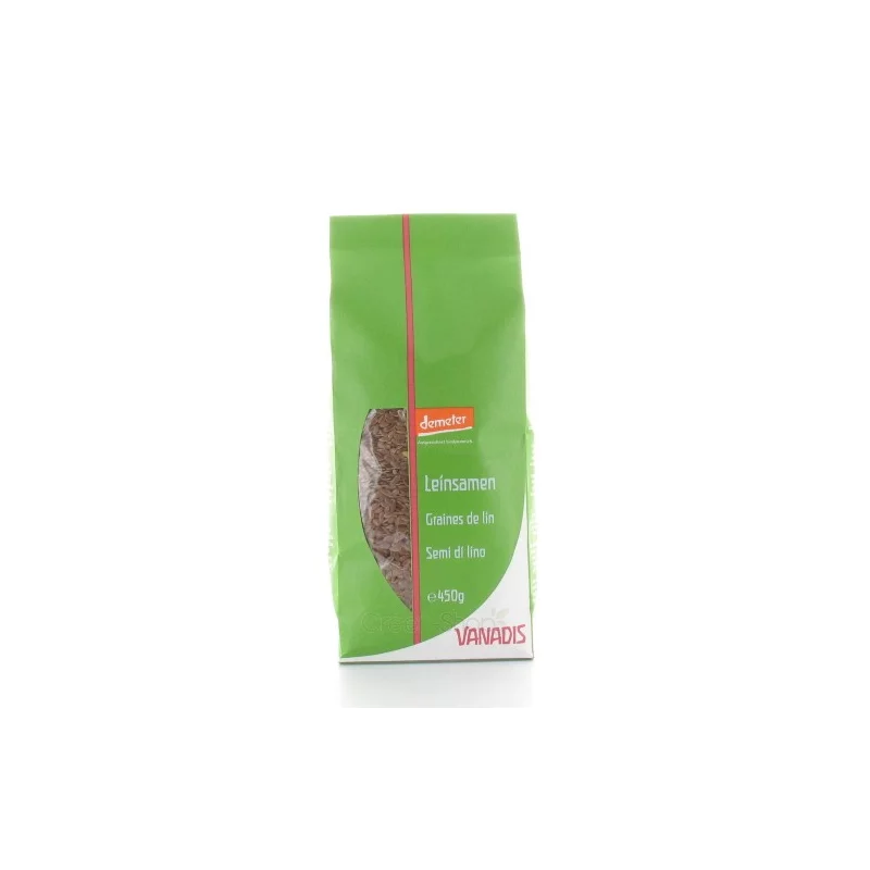 BIO-Leinsamen - 450g - Vanadis