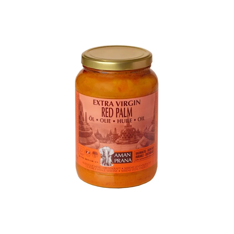 Huile de palme rouge BIO - 1,6l - Aman Prana