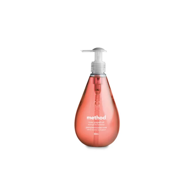 Savon liquide pour les mains écologique pamplemousse rose – 354ml – Method﻿