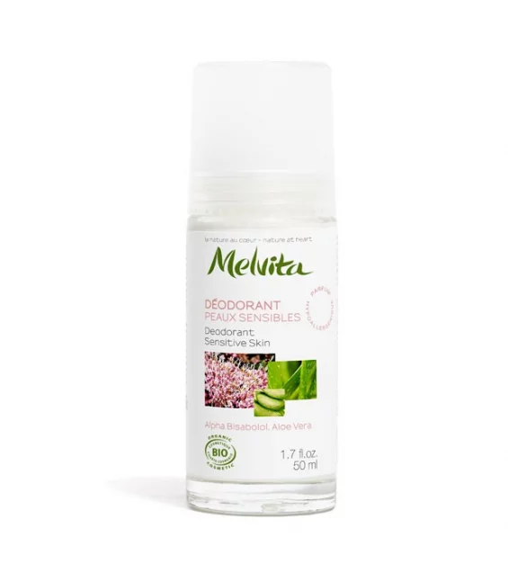 Déodorant à bille BIO alpha bisabolol & aloe vera - 50ml - Melvita