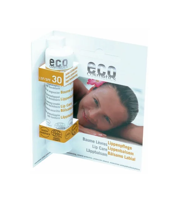 Sonnen BIO-Lippenpflege LSF 30 Granatapfel - 4g - Eco Cosmetics
