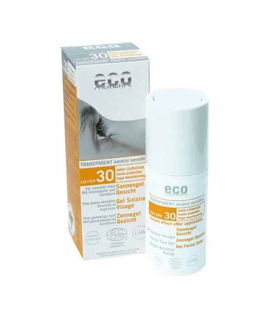 BIO-Sonnengel Gesicht LSF 30 Granatapfel - 30ml - Eco Cosmetics