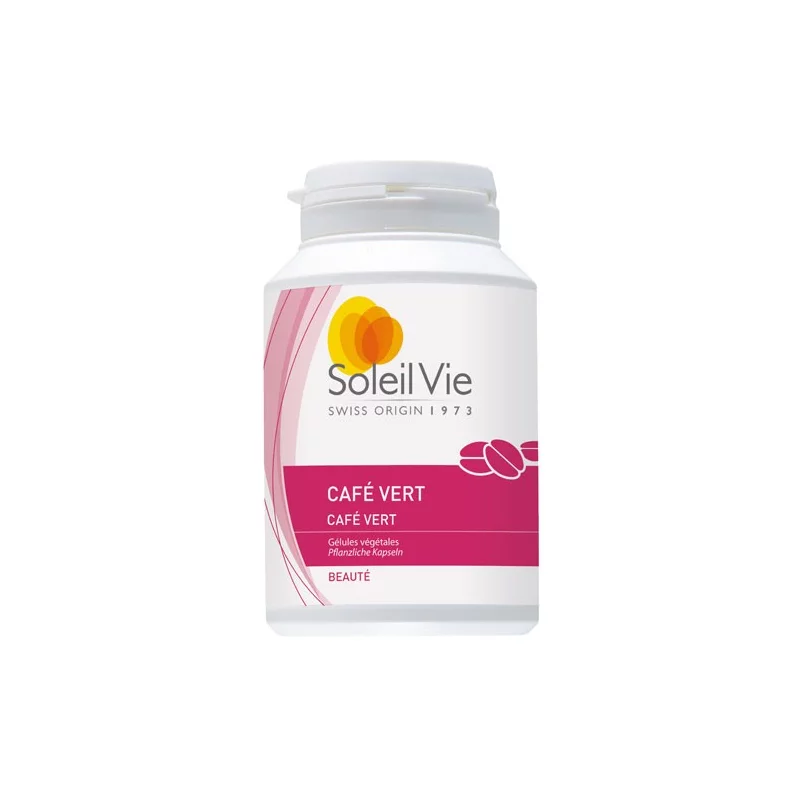 Café vert - 90 gélules 325mg  - Soleil Vie