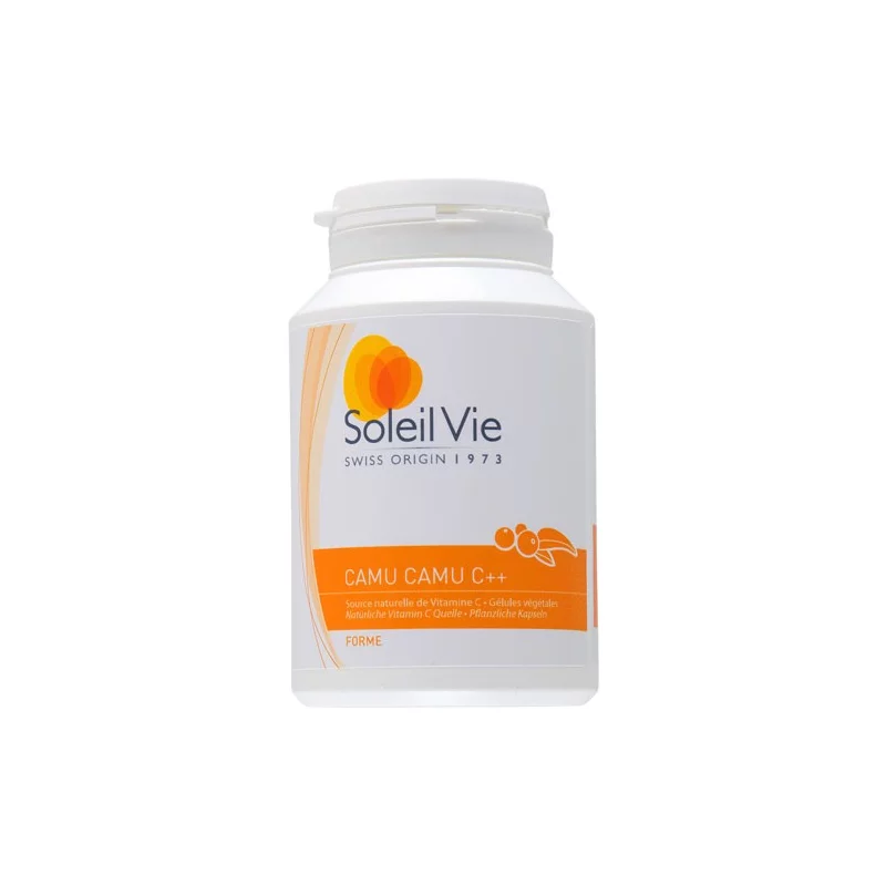 Camu camu C ++ - 60 gélules - 600mg - Soleil Vie