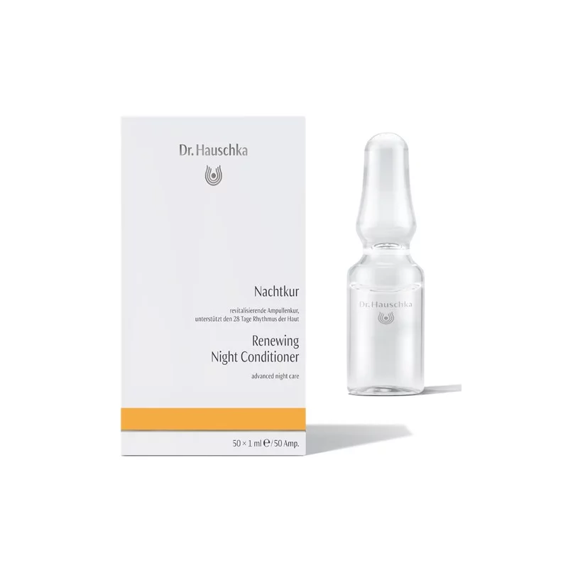 Cure intensive pour la nuit BIO hamamelis & lys blanc - 50x1ml - Dr. Hauschka