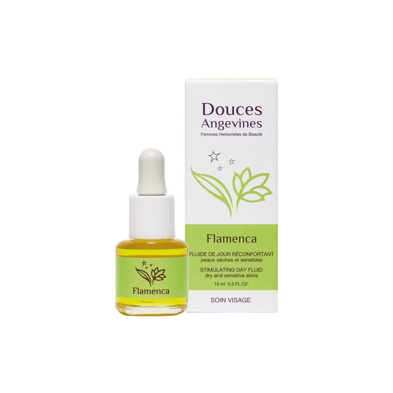 Fluide de jour réconfortant BIO amande douce - 15ml - Douces Angevines