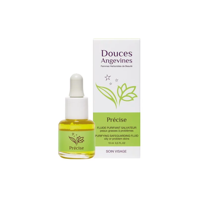 Fluide purifiant salvateur BIO noisette & jojoba - 15ml - Douces Angevines