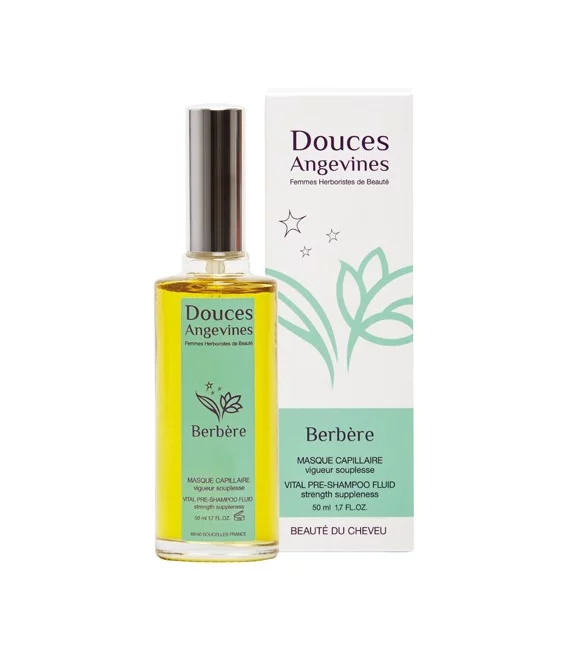 Fluide vital avant shampooing BIO olive & ricin - Berbère - 50ml - Douces Angevines