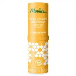 Schützender BIO-Lippenpflegestift Bienenwachs - 3,5g - Melvita Apicosma