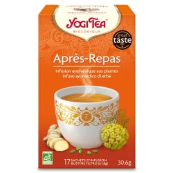 Infusion de cardamome, fenouil & gingembre BIO - Après-Repas - 17 sachets - Yogi Tea