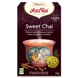 BIO-Kräutertee mit Anis, Süssholz & Fenchel - Sweet Chai - Yogi Tea