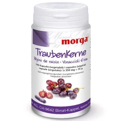 Pépins de raisin - 100 capsules - 350mg - Morga