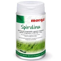 Spirulina - 100 Kapseln - 350mg - Morga