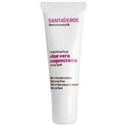 Crème contour des yeux sans parfum BIO aloe vera - 10ml - Santaverde