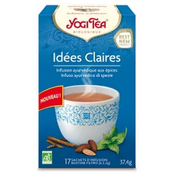 Infusion aux épices avec du cacao BIO - Idées Claires - 17 sachets - Yogi Tea