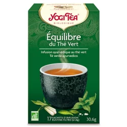 Thé vert citronnelle & menthe poivrée BIO - Equilibre du Thé Vert - Yogi Tea