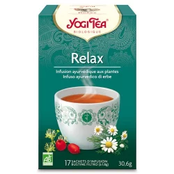 Infusion fleurs de tilleul, camomille & cynorrhodon BIO - Relax - Yogi Tea