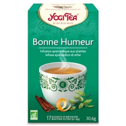 BIO-Kräutertee mit Zimt, Hopfen & Orangenschalen - Glücks Tee - Yogi Tea