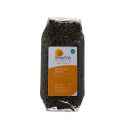 Grüne BIO-Linsen - 500g - Soleil Vie