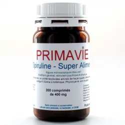 Natürliche Spirulina - 200 Tabletten - 400mg - D&A Laboratoire