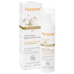 Regenerierende BIO-Anti Age Gesichtscreme Weisse Lilie - 50ml - Florame