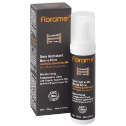BIO-Feuchtigkeitspflege frischer Teint für Männer Zeder & Argan - 50ml - Florame