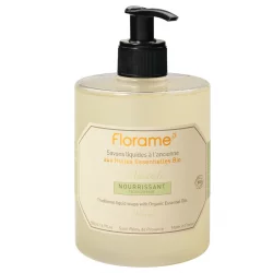 Nährende BIO-Flüssigseife Mandel - 500ml - Florame