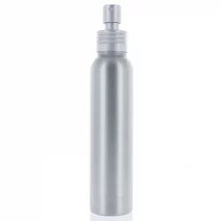 Flacon en aluminium 100ml avec spray et bouchon transparent - 1 pièce - Aromadis