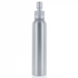 Aluminiumflasche 100ml mit Sprühkopf und transparentem Verschluss - 1 Stück - Aromadis