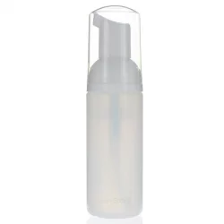 Flacon mousseur en plastique transparent 50ml avec pompe de distribution et bouchon transparent - 1 pièce - Aromadis