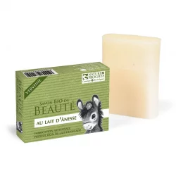 Savon au lait d'ânesse BIO verveine - 100g - Cosmo Naturel