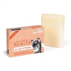 Savon au lait d'ânesse BIO agrumes - 100g - Cosmo Naturel