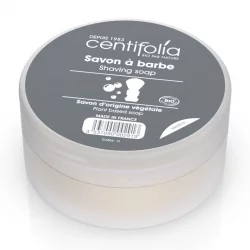 Savon à barbe homme en boîte BIO calendula & beurre de karité - 65g - Centifolia