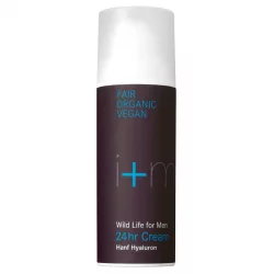 24H BIO-Gesichtscreme für Männer Hanf & Hyaluron - 50ml - i+m Naturkosmetik Berlin Wild Life for Men