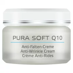 Crème anti-rides naturelle coenzyme Q10 & vitamine E - 50ml - Annemarie Börlind Pura Soft Q10