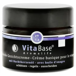 Basische BIO-Gesichtscreme Nachtkerzenöl - 50ml - Aromalife VitaBase
