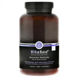 Basisches Badesalz mit Himalaya Salz & grüner Heilerde - 120g - Aromalife VitaBase