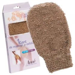 Massage- & Peelinghandschuh aus Jute & BIO-Baumwolle - Anaé