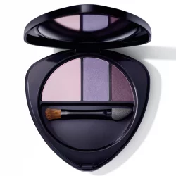 Trio ombres à paupières mates BIO N°03 amétrine - 4,4g - Dr.Hauschka